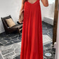 Variant image for Elegant Women's Strap Dress in Solid Color - Versatile Summer and Formal Dresses for All Occasions-9