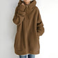 Womens Warm Fleece Hoodie - Oversized, Brushed Fleece