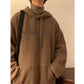 Men's Oversized Hooded Sweater - Relaxed Fit, Casual