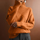 Plush Cozy Womens Sweater - Oversized Diamond Knit Winter