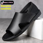 men's Breathable sandals - durable casual open-toe, cowhide upper, ideal for beach outings
