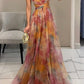 Floral Maxi Dress for Women, Adjustable Back Closure, Summer Wedding Guest Dress, Elegant and Comfortable-4