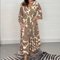 Variant image for Elegant Women's Summer Dress with Graceful Print, Loose Fit, and Knee-Length Design for Garden Parties and Beach Walks-21