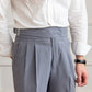 Variant image for Stylish Loop Detail Pants for Modern Silhouette, Comfortable Fit, Versatile for Casual and Semi-Formal Wear-11