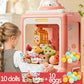 Claw Mini Crane Toy Machine for Kids - Coin Operated Plush Grabber Game with Lights & Music