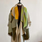 Oversized Womens Scarf - Reversible Patterned Cashmere