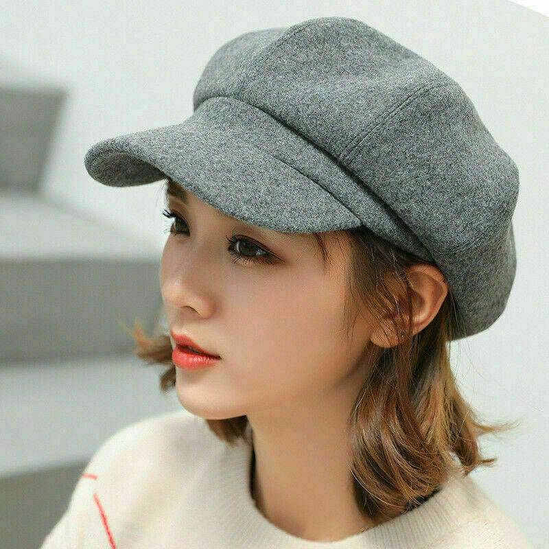 Cozy Warm Women’s Balloon Hat - Vintage Rounded Cotton
