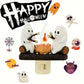 Campfire Ghostly Night Light - Flickering LED Halloween Decor for Spooky Ambiance in Bedrooms and Living Rooms