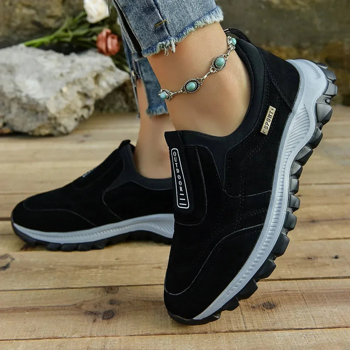 Soft Sole Orthopedic Shoes for All-Day Comfort and Support, Non-Slip, Arch Support, Flexible Design for Women and Men-3