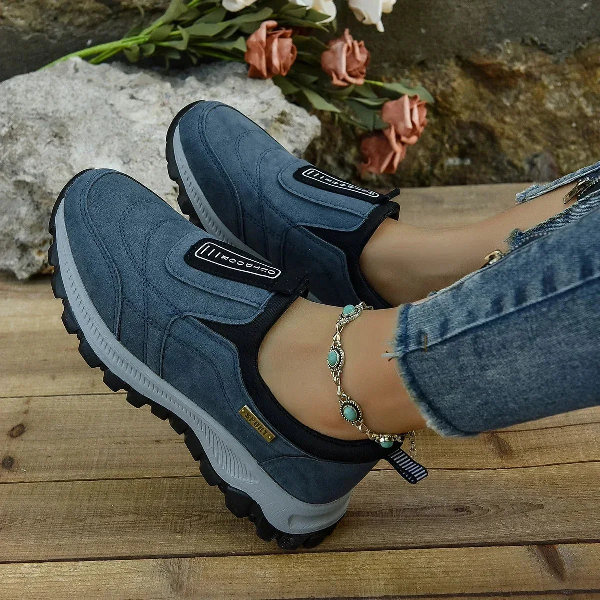 Variant image for Soft Sole Orthopedic Shoes for All-Day Comfort and Support, Non-Slip, Arch Support, Flexible Design for Women and Men-19