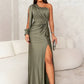 Variant image for Elegant Black Satin Dress with Flattering Cut for Women's Cocktail and Formal Occasions-19