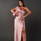 Variant image for Elegant Black Satin Dress with Flattering Cut for Women's Cocktail and Formal Occasions-25