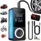 Tire Inflator Travel-Friendly Digital Pump With Auto Shutoff