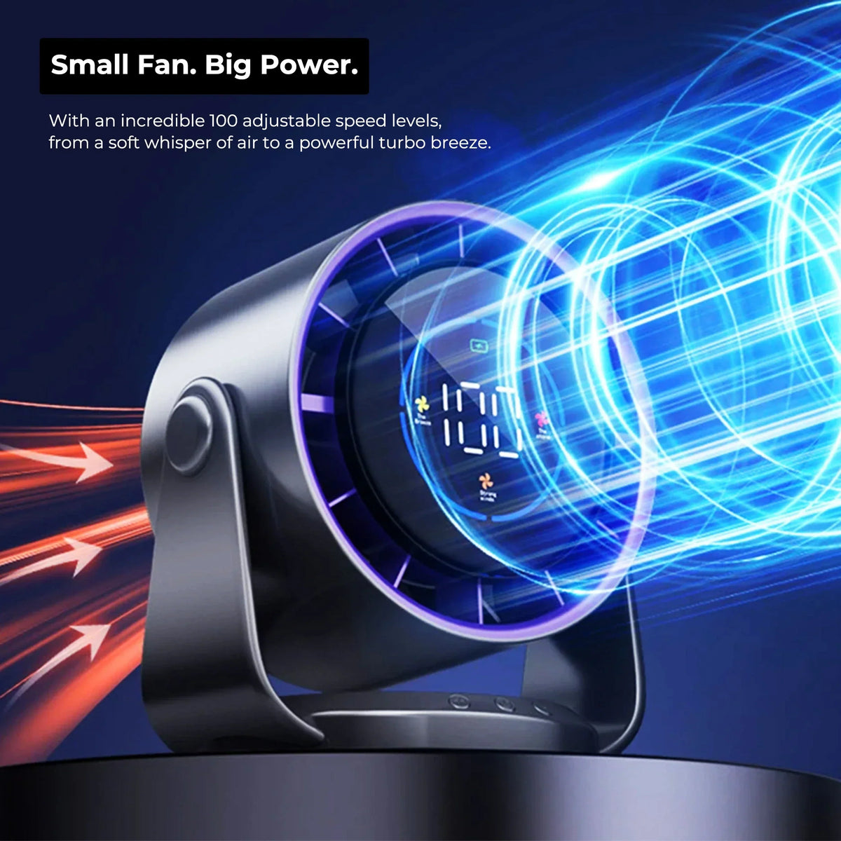 Travel-Friendly Turbo Cool Air Conditioner Foldable Personal