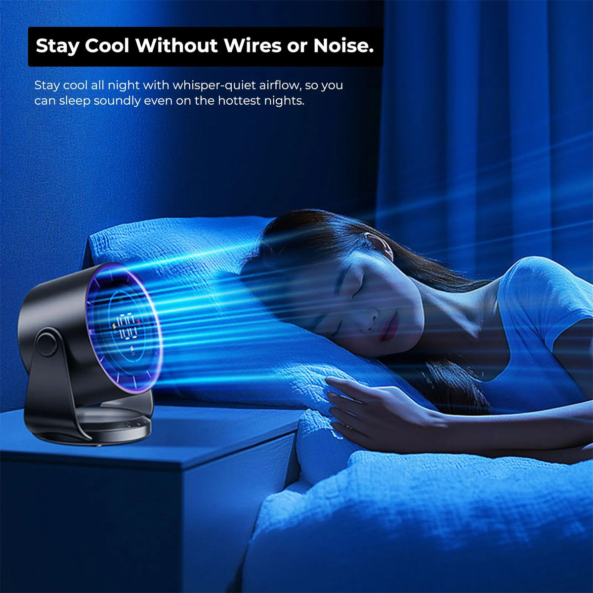 Travel-Friendly Turbo Cool Air Conditioner Foldable Personal
