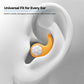 Cancelling Noise Silicone Earplugs Reusable Sleep Aid