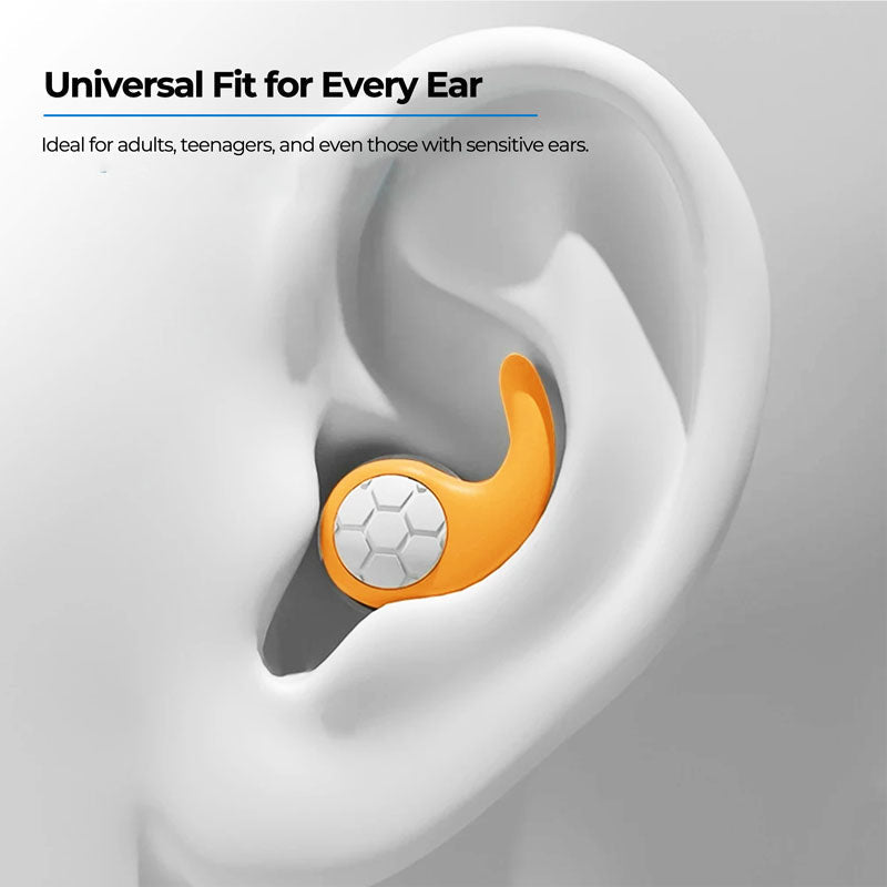 Cancelling Noise Silicone Earplugs Reusable Sleep Aid