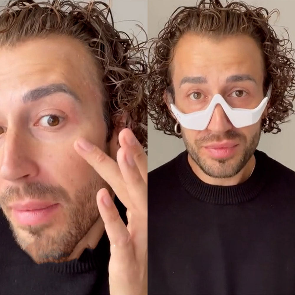 Under Infrared Eye Red Light Mask Brighten And Smooth