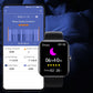 Health 2025 Smartwatch BP+ECG+HRV+BG Monitor with SpO2, Heart Rate, Sleep & Fitness Tracking