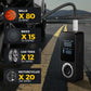 Tire Inflator Travel-Friendly Digital Pump With Auto Shutoff