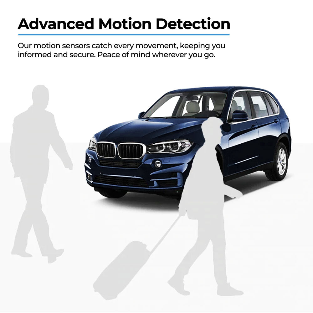 Dual UHD Dash Cam With Night Vision And Parking Monitor