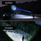 Flashlight 100K Lumens Battery-Powered LED Water-Resistant Camping