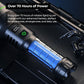 Flashlight 100K Lumens Battery-Powered LED Water-Resistant Camping