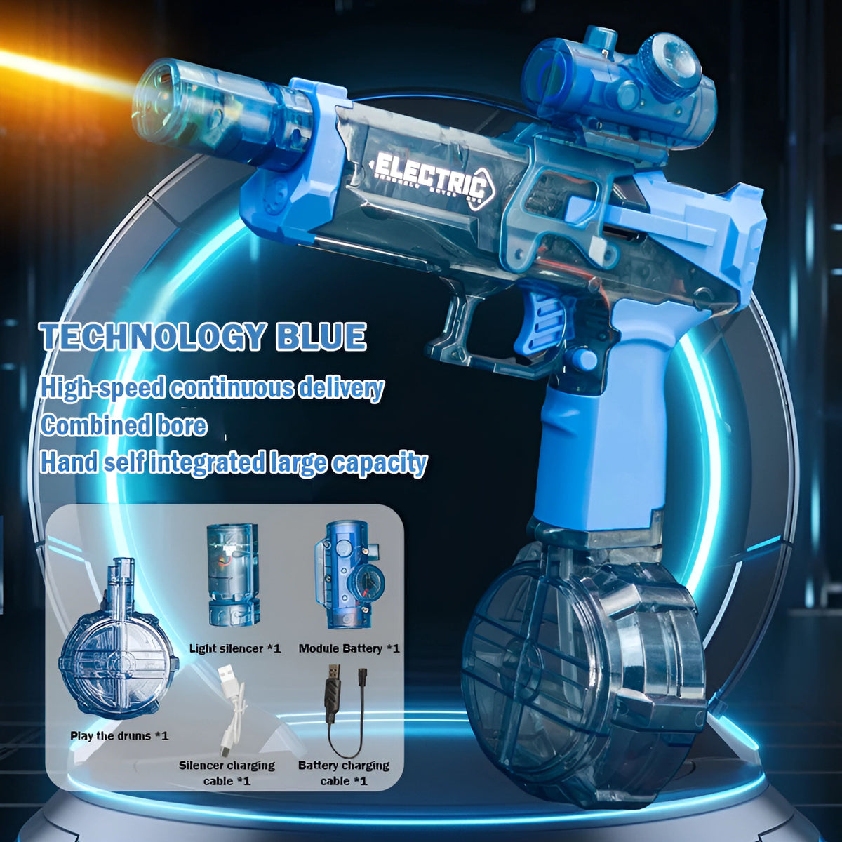 Battle Water Blaster - Long-Range Water Shooter for Kids, Ultimate Summer Fun Toy