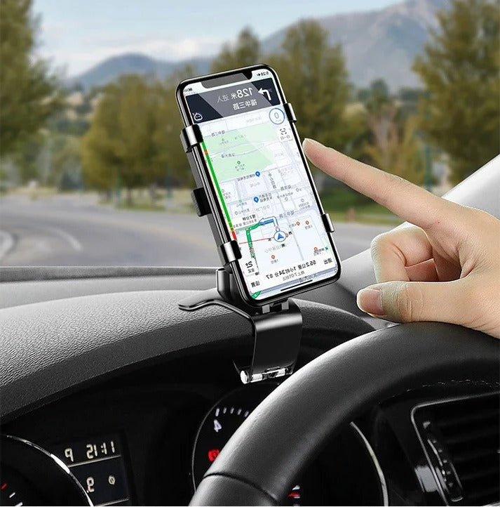 Car Phone Holder 360 Rotation Mount Fast Clamp Dashboard Phone Mount TikTok Viral Fall 2025 Gift Idea
