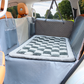 Car Seat Cover Hammock Water-Resistant Protector With Storage Pockets And Mesh Window For Cars And Trucks Fall 2025 Gift