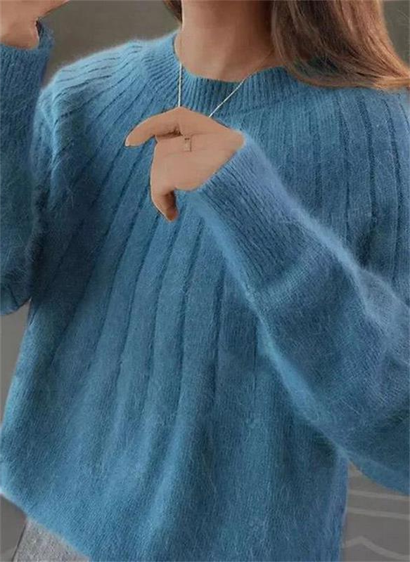 Cashmere Sweater Ultra Plush Knitwear Fall 2026 Cozy Warm Deluxe Gift Idea for Regular Wear