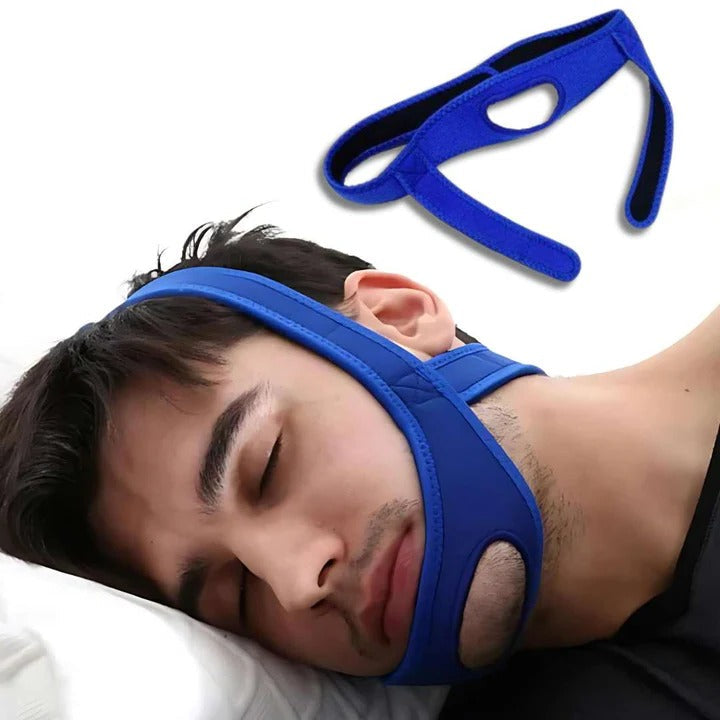 Strap Chin For Snoring Relief Sleep Apnea Headband Night Use Comfort Sleep Aid Cozy Fit Holiday Gift