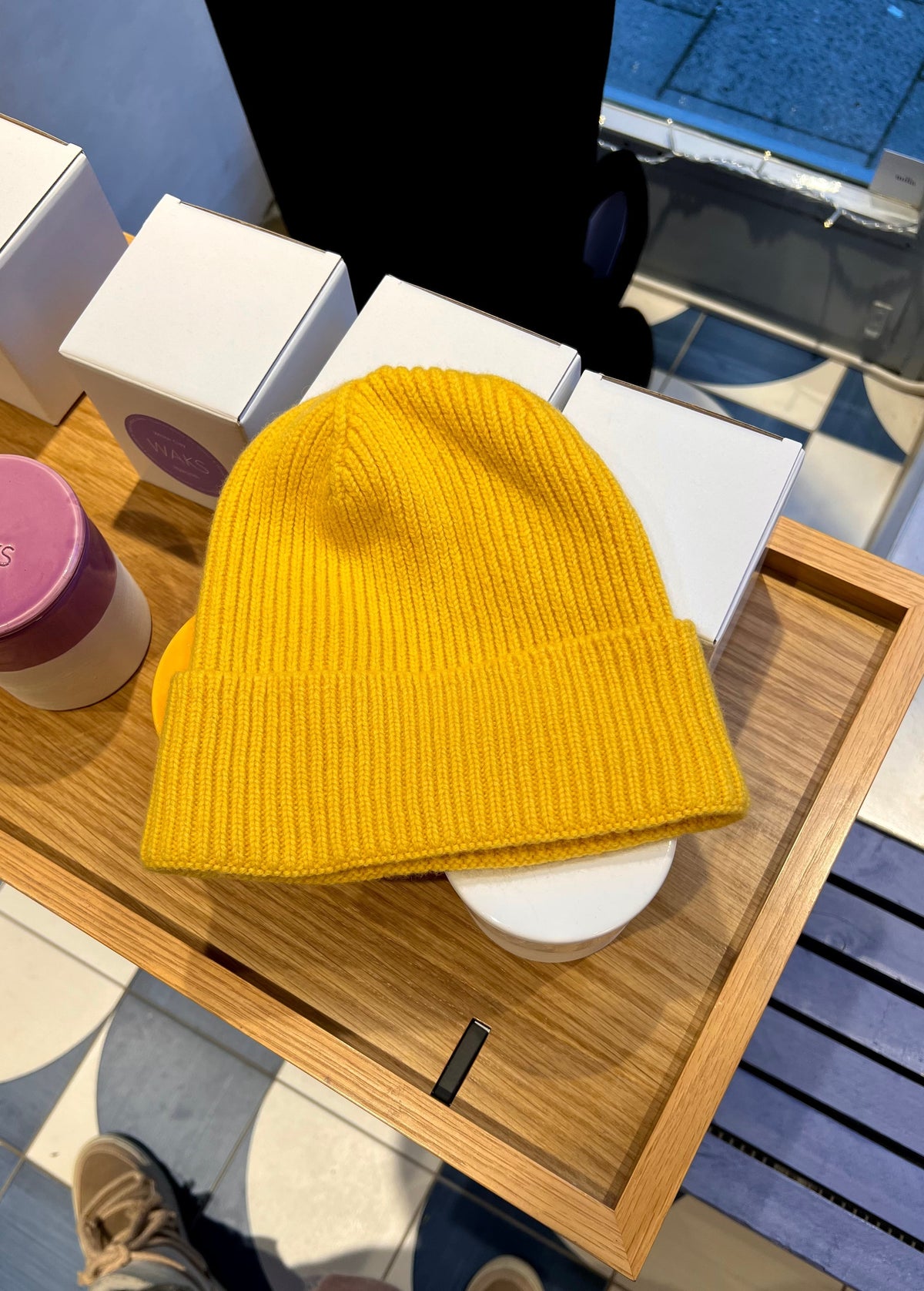 Unisex Warm Beanie - Cuffed Ribbed Knit, Wool Blend