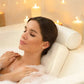 Bath Pillow - Comfort-Grip Neck Support for Relaxing Soaks, Simple Clean & Sturdy