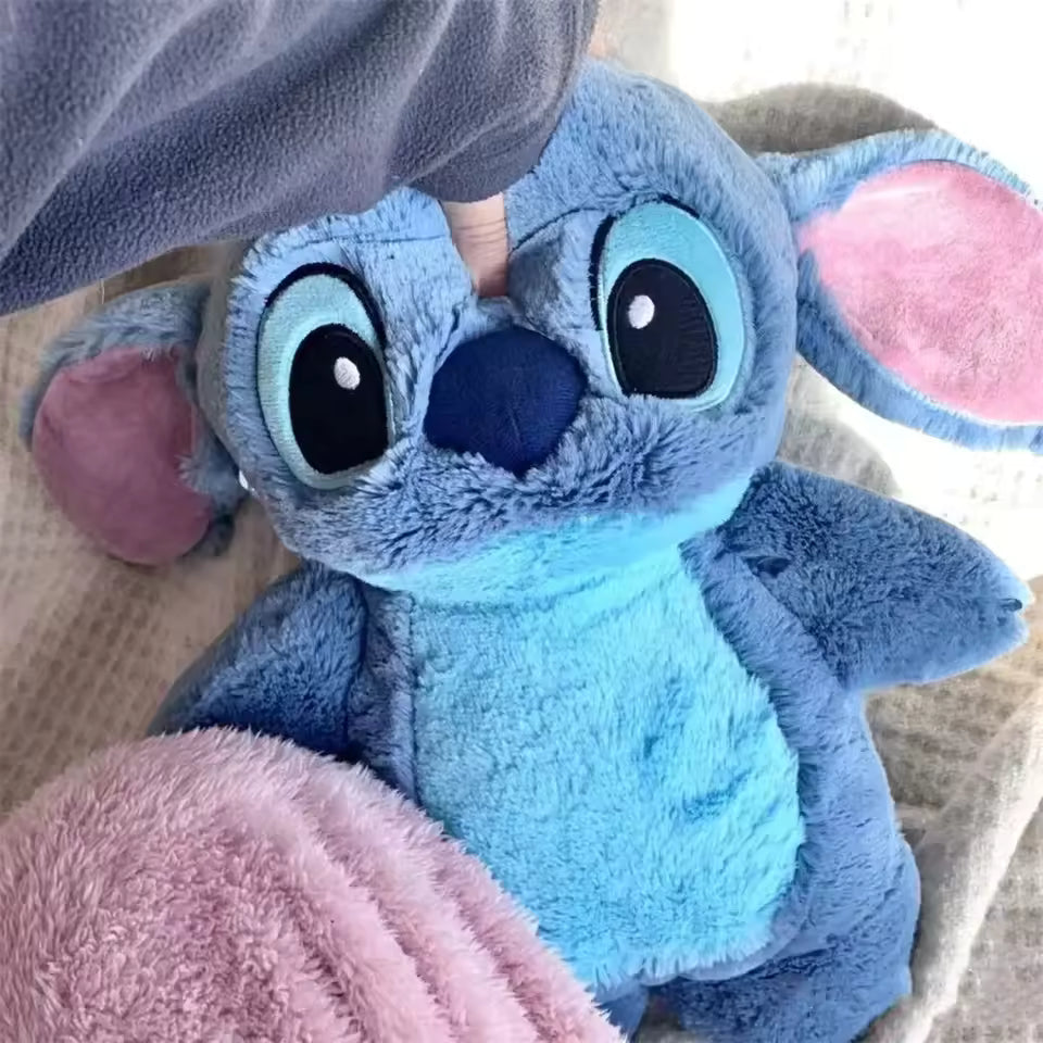 Winter Hand Warmer Gift for Women – Stitch Extra Large Plush Hot Water Bottle