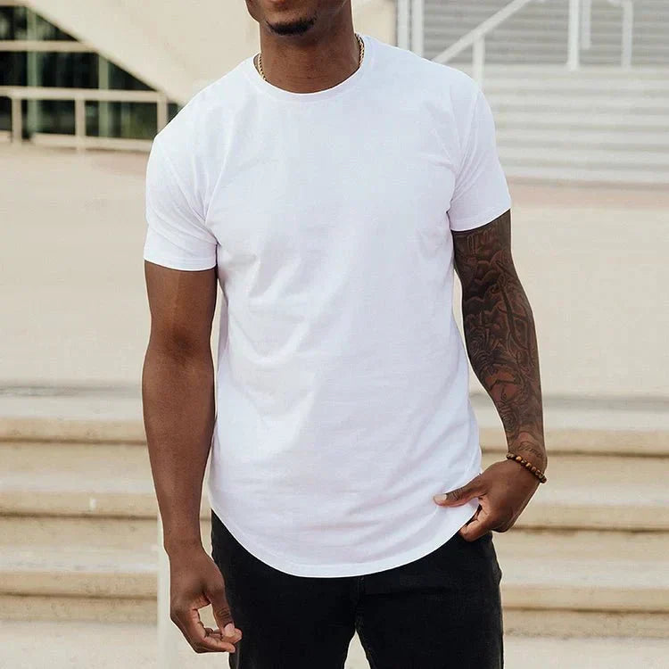 Variant image for Sporty Fit Men's T-Shirt with Breathable Fabric and Seamless Design for Gym and Casual Wear-1