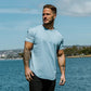Sporty Fit Men's T-Shirt with Breathable Fabric and Seamless Design for Gym and Casual Wear-2
