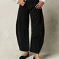 Mid Rise Women's Wide Leg Jeans with 4-Pocket Design, Casual Ankle-Length Baggy Fit Denim-1