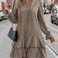 Boho Women's Dress in Beige, Flattering Fit and Lightweight Fabric for Casual and Elegant Occasions, Sizes S-XL-5