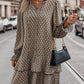 Boho Women's Dress in Beige, Flattering Fit and Lightweight Fabric for Casual and Elegant Occasions, Sizes S-XL-3