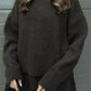 Plush Flattering Women’s Sweater Skirt Kit - Pullover Crewneck, Knit High-Waist A-Line Mini Skirt For Fall