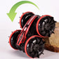 Remote All-Terrain Control Stunt Vehicle - Double-Sided Drifting Car with LED Wheels, Outdoor Adventure Toy for Boys