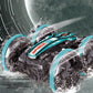Remote All-Terrain Control Stunt Vehicle - Double-Sided Drifting Car with LED Wheels, Outdoor Adventure Toy for Boys