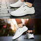 Comfortable Orthopedic Leather Shoes for Women, Waterproof Anti-Slip Design with Wide Toe Box and Gedempte Heel Support-2