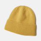 Unisex Warm Beanie - Cuffed Ribbed Knit, Wool Blend
