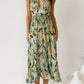 Variant image for Elegant V-Neck Sleeveless Multicolor Wedding Guest Dress, Summer Cocktail Formal Dress for Special Occasions-5