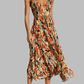 Elegant V-Neck Sleeveless Multicolor Wedding Guest Dress, Summer Cocktail Formal Dress for Special Occasions-4