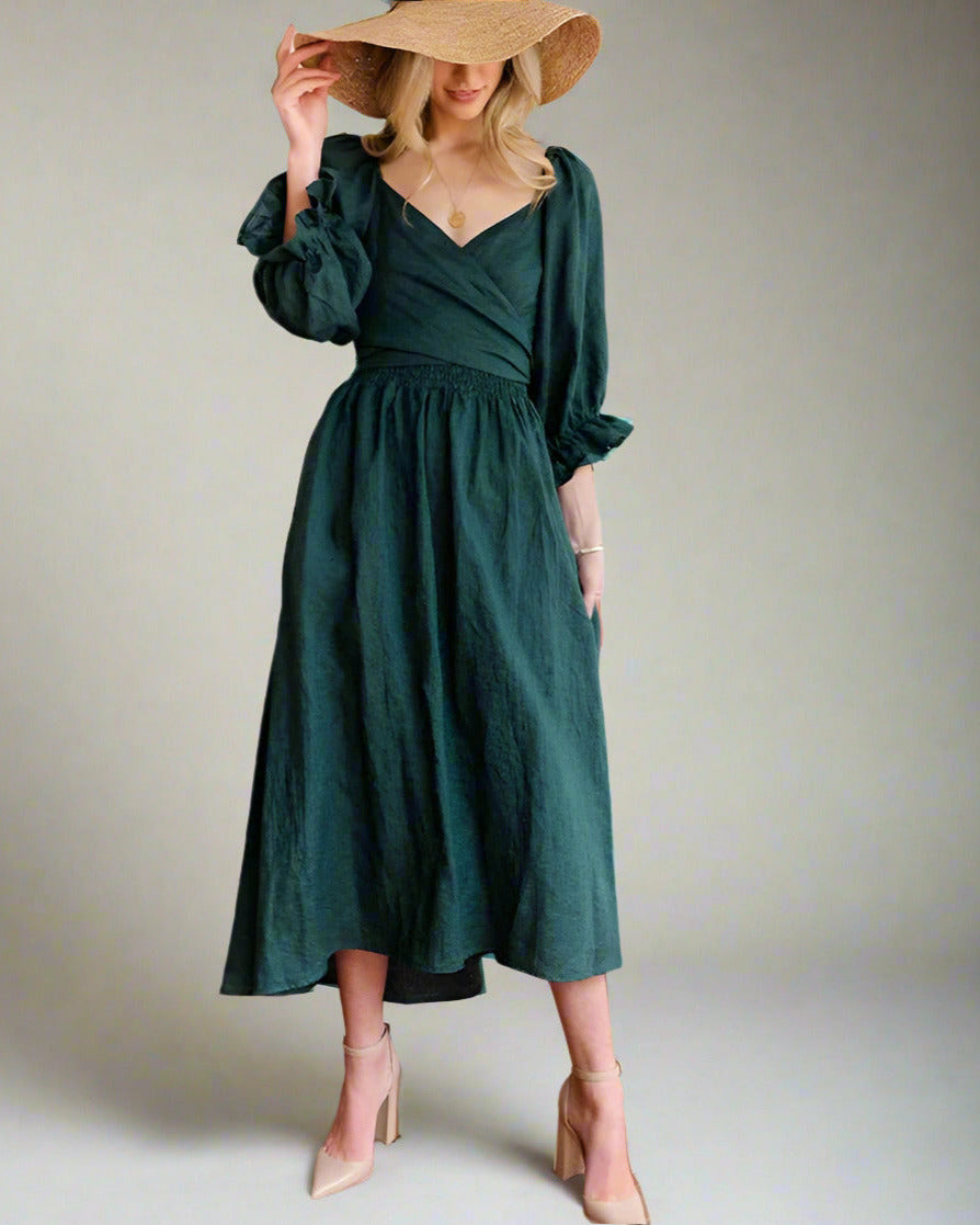 Variant image for Airy Cotton Summer Dress for Women, Breathable and Versatile, Flattering Fit for Day or Night Wear-13