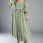 Airy Cotton Summer Dress for Women, Breathable and Versatile, Flattering Fit for Day or Night Wear-6