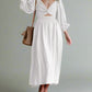 Airy Cotton Summer Dress for Women, Breathable and Versatile, Flattering Fit for Day or Night Wear-1